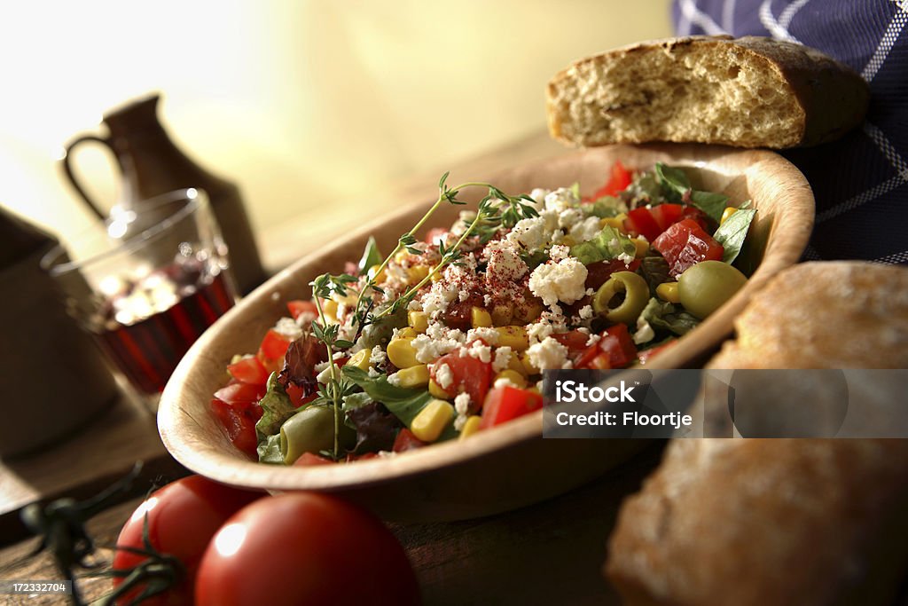 샐러드 Stills: 그리스 샐러드 - 로열티 프리 건강한 생활방식 스톡 사진