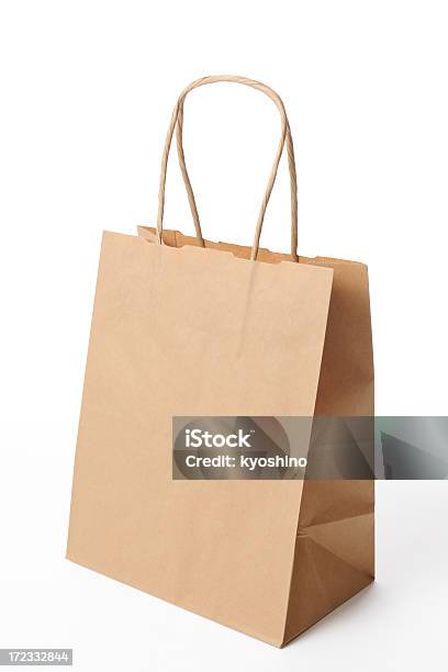 ブランクブラウンのショッピングバッグ - カットアウトのストックフォトや画像を多数ご用意 - カットアウト, カラー画像, クリッピングパス