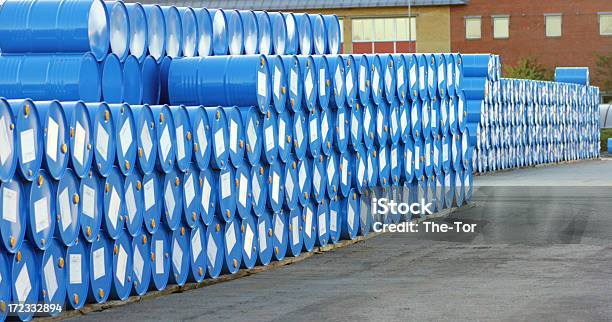Barells Stock Photo - Download Image Now - Barrel, Chemical, Chemical Plant