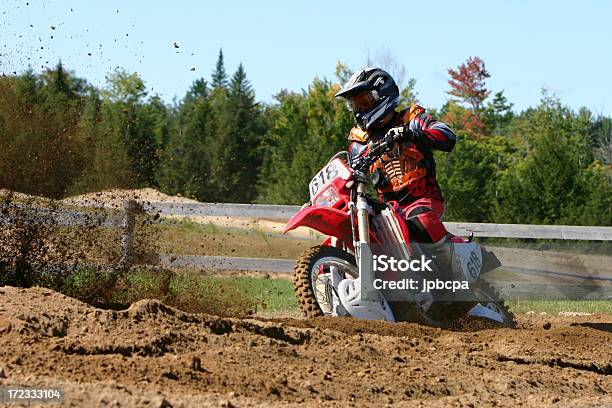 Motocross Schmutz Stockfoto und mehr Bilder von Aufregung - Aufregung, Ein Mann allein, Eine Person