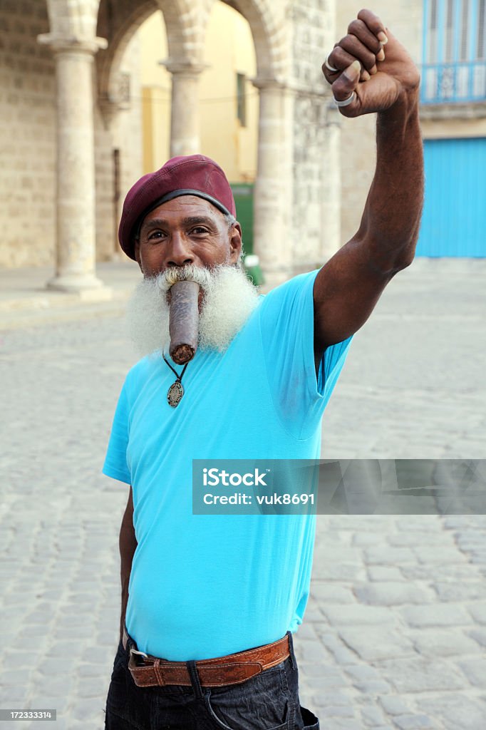 Kubanische Mann - Lizenzfrei 50-54 Jahre Stock-Foto