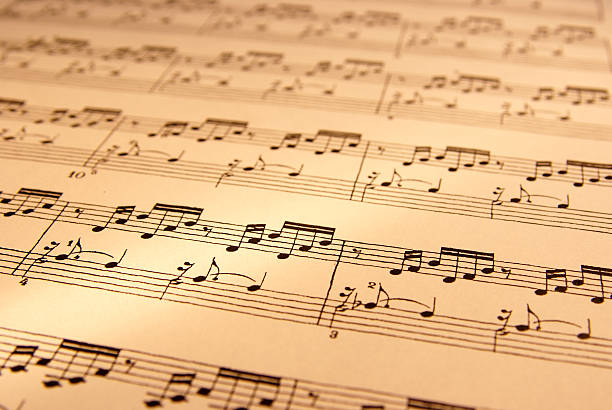 istock Sheet of musical symbol 172333428