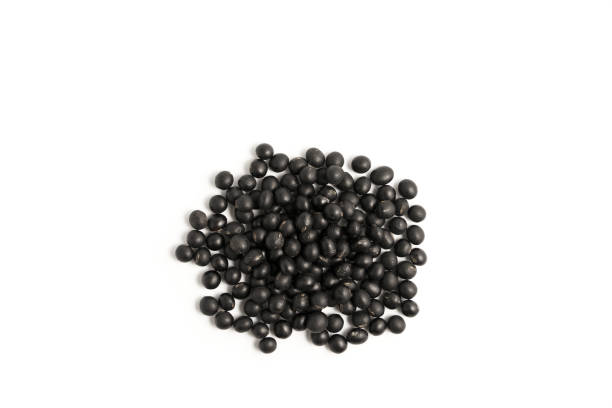 istock Black Beans Isolated On White Background 1723335479