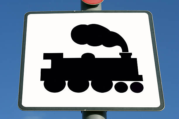 Cartoon Of Railroad Crossing Signs Stock Photos, Pictures & Royalty-Free  Images - iStock