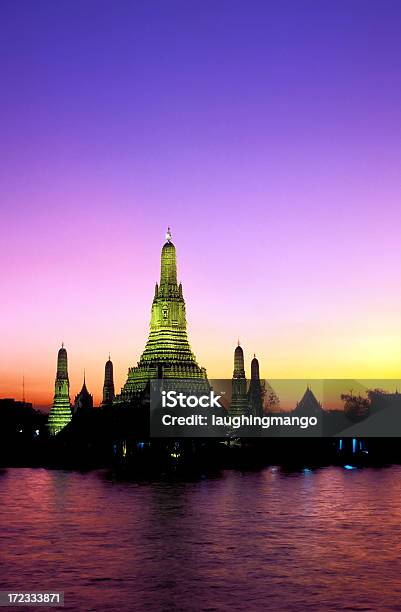 Ват Арун Храм Бангкок Таиланд — стоковые фотографии и другие картинки Азиатская культура - Азиатская культура, Азия, Архитектура