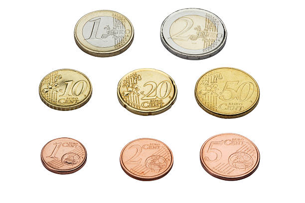 istock Euro coins in perspective 172333890