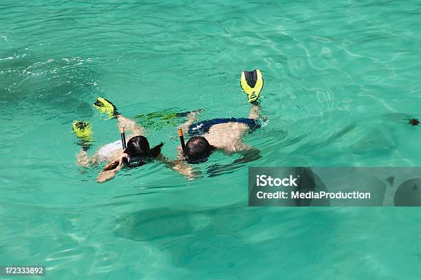 Schnorcheln Stockfoto und mehr Bilder von Abenteuer - Abenteuer, Auf dem Wasser treiben, Blau