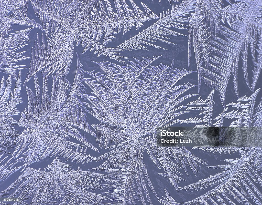 frosty padrões - Foto de stock de Floco de Neve royalty-free