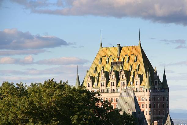 istock Chateau Frontenac at sunset, Quebec city, Canada 172334583