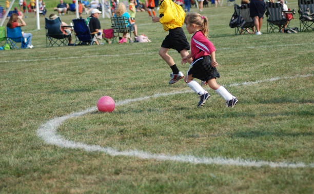 istock Running with the Soccer Ball 172334589