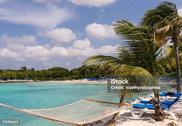 Hängematte Mit Blick Aufs Meer Stockfoto und mehr Bilder von Aruba - Aruba, Blau, Entspannung