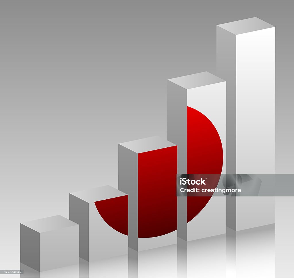 Diagrammen: Japan wächst - Lizenzfrei Balkendiagramm Stock-Foto