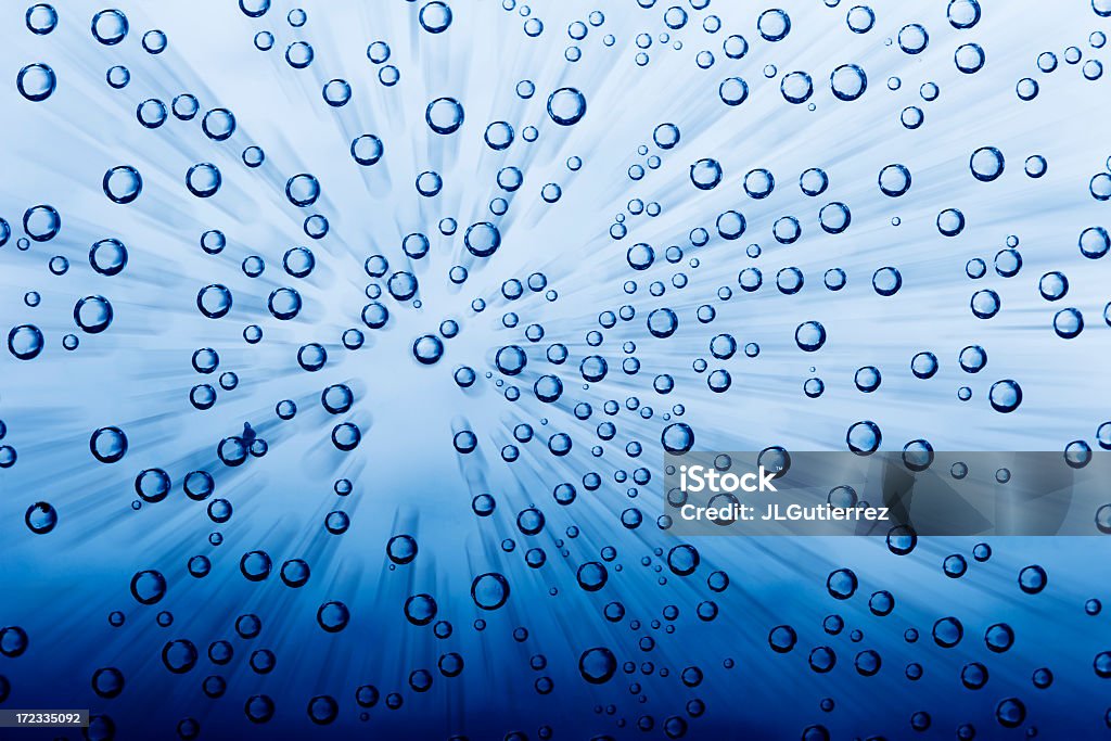 Niebieski pęcherzyki powietrza - Zbiór zdjęć royalty-free (Abstrakcja)