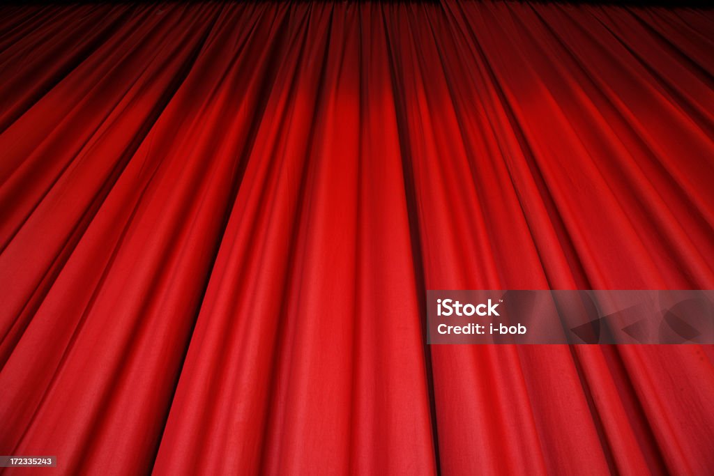 レッドステージカーテン - カーテンのロイヤリティフリーストックフォト