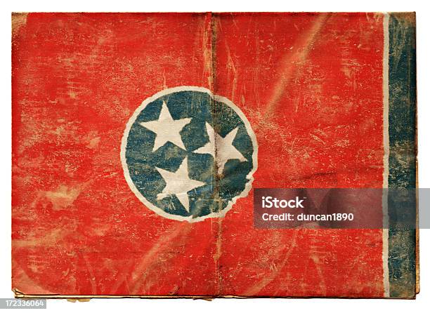 Tennessee Flagge Xxl Stockfoto und mehr Bilder von Gefaltet - Gefaltet, Papier, Abstrakt