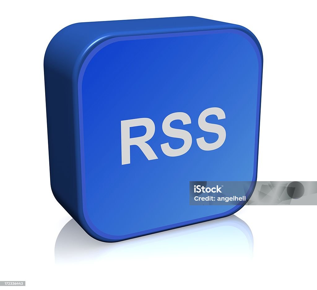 Avanzamento o l'icona Rss - Foto stock royalty-free di Arte, Cultura e Spettacolo