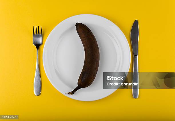 Nada Tipo Banana Foto de stock y más banco de imágenes de Alimento - Alimento, Amarillo - Color, Antihigiénico