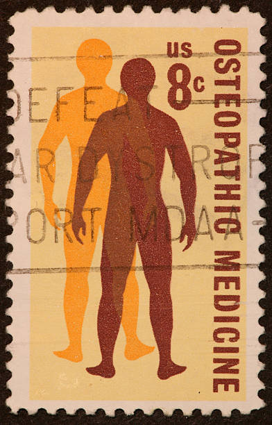 istock osteopathic medicine honored on a postage stamp 172336764