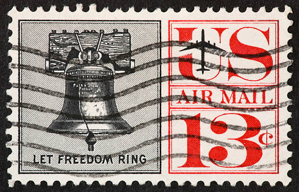 istock Liberty Bell stamp 1959-61 172337075