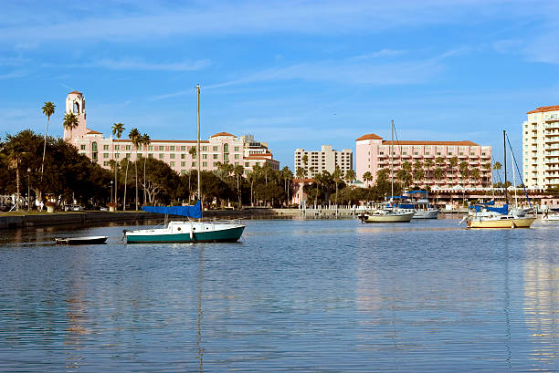 istock Beautiful St. Petersburg Marina 172337577