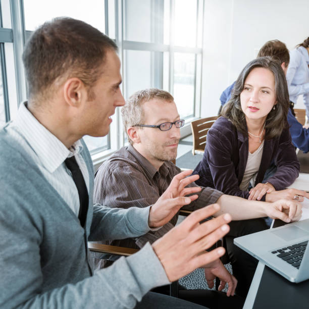 istock Business Coworkers In Meeting 172337610