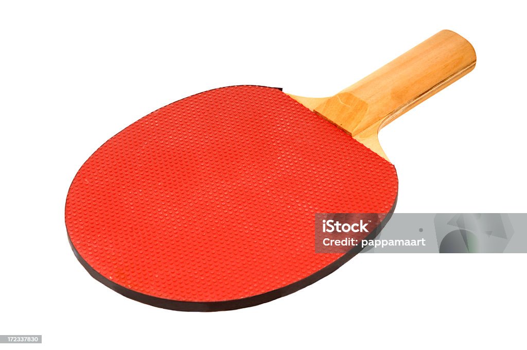 Pala de tenis de mesa - Foto de stock de Blanco - Color libre de derechos