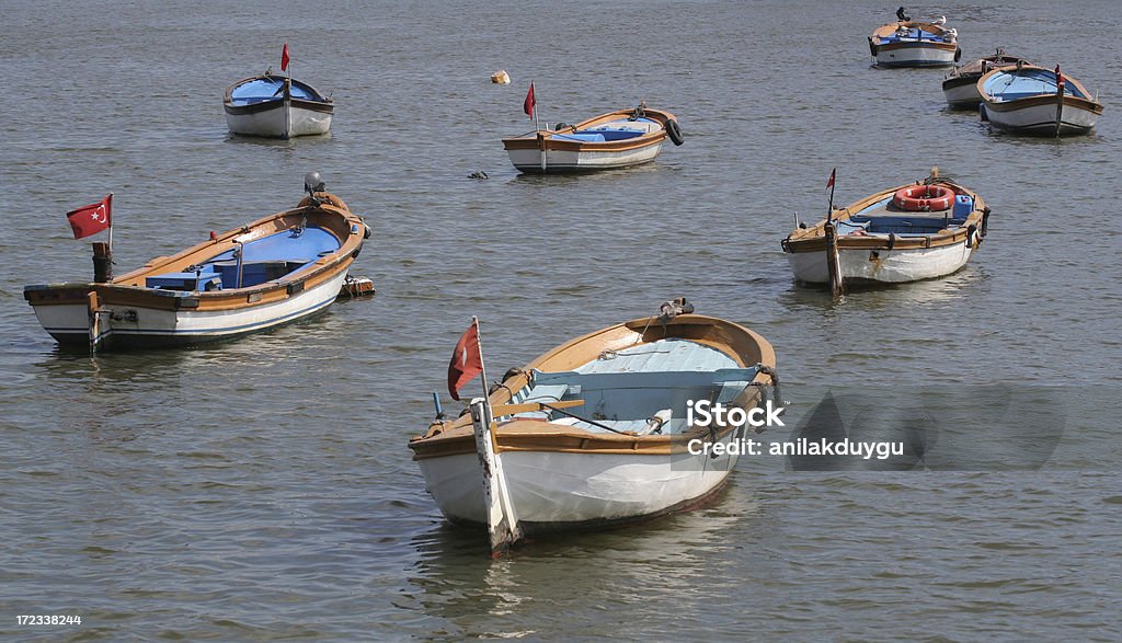 列のボート - イスタンブールのロイヤリティフリーストックフォト