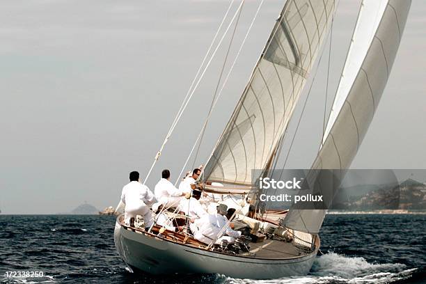 Regata Ajaccio 2007 - Fotografias de stock e mais imagens de Equipa Desportiva - Equipa Desportiva, Vela - Desporto Aquático, Vela - Peça de Embarcação