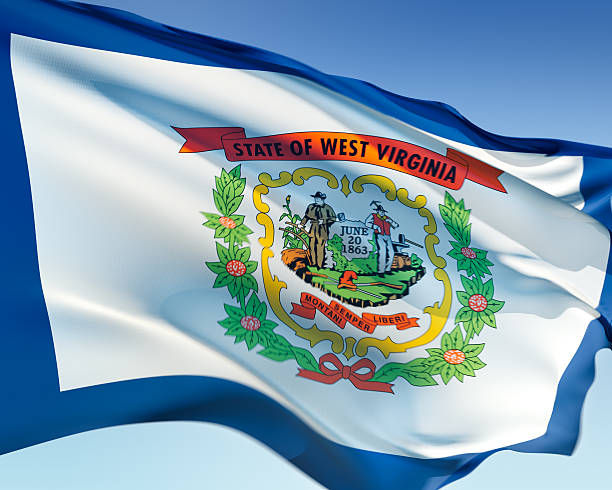 Flagge von West Virginia – Foto