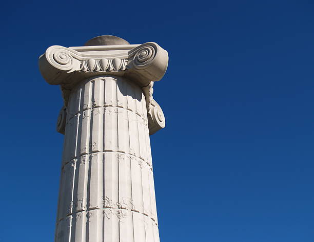 colonne grecque piédestal roman tower - pedestal column greek culture washington dc photos et images de collection