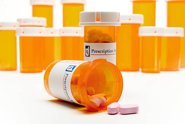 istock Prescription Medicine Bottles 172338622