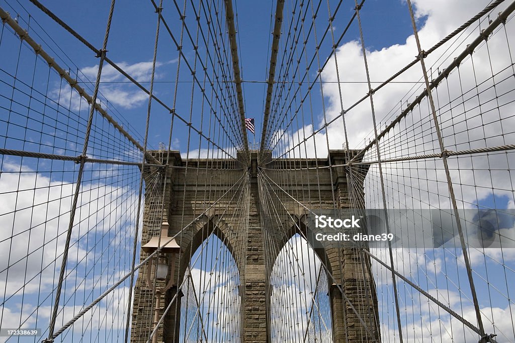 Ponte de Brooklyn - Royalty-free Brooklyn - Nova Iorque Foto de stock