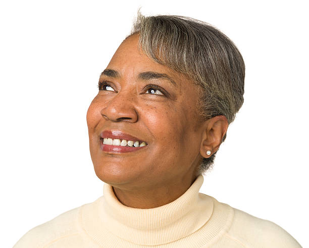 istock Happy Mature Woman Looking Away 172339379