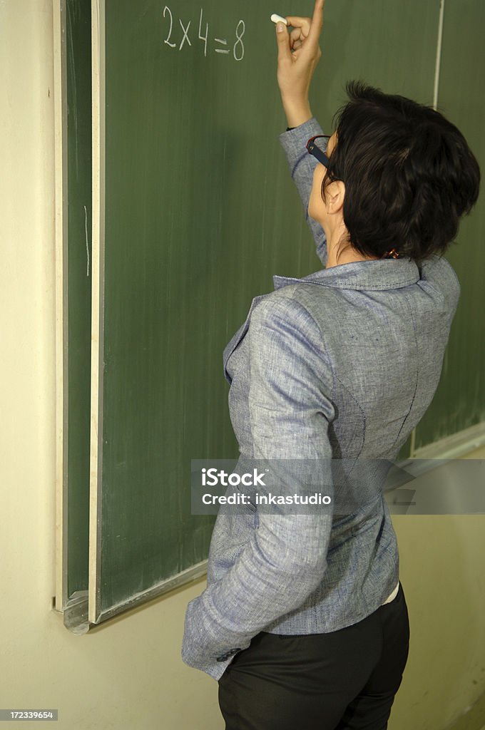 En el aula - Foto de stock de Adulto libre de derechos