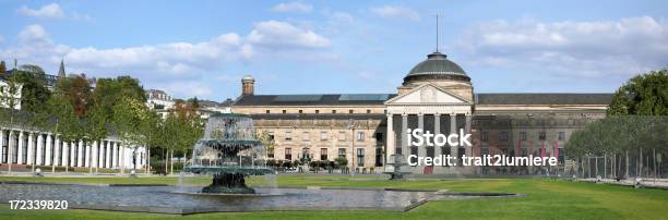 Panorama View Of Kurhaus And Casino In Wiesbaden Germany Stock Photo - Download Image Now
