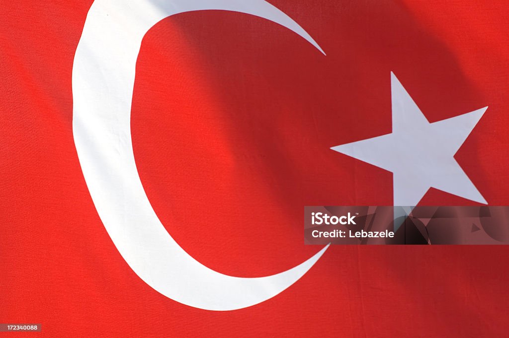 トルコの国旗 - アジア大陸のロイヤリティフリーストックフォト
