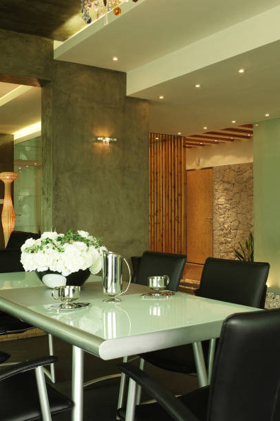 istock Nice dining room in suburban home 172340520