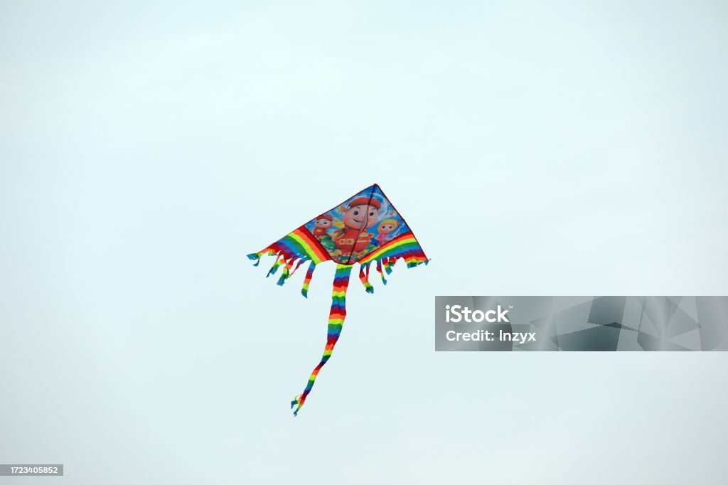 Kites fly freely in the sky, North China Art Stock Photo