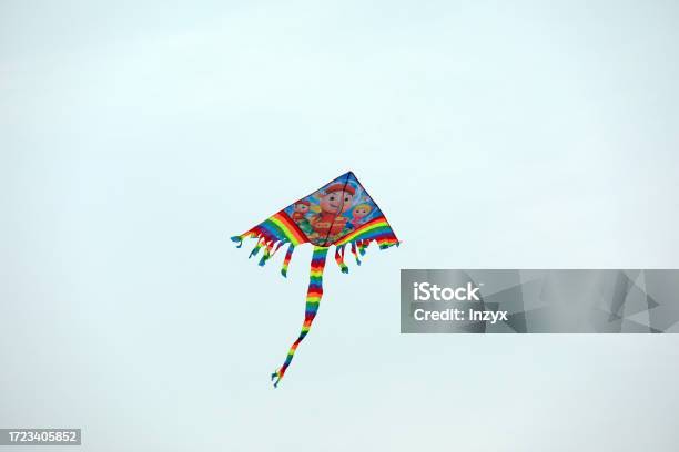 Kites Fly Freely In The Sky North China Stock Photo - Download Image Now - Art, Beauty, Built Structure