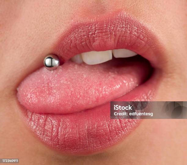 Photo libre de droit de Piercing Sexy banque d'images et plus d'images libres de droit de Bouche humaine - Bouche humaine, Corps humain, Dentition humaine