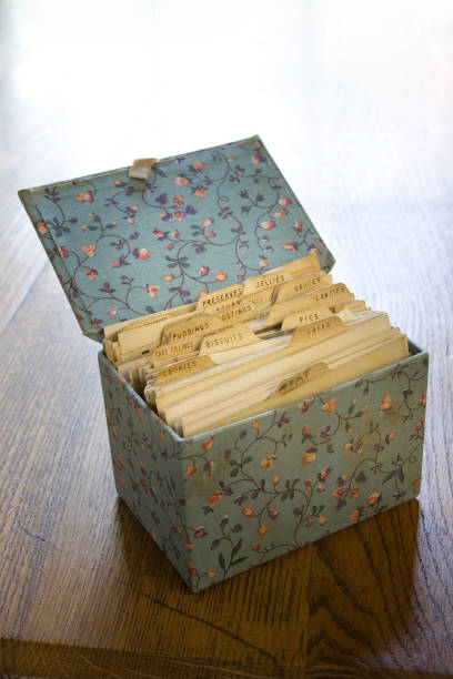 istock Grandma's Recipe Box WITH CLIPPING PATH 172341337