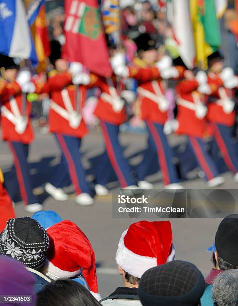 De Santa Cláusula - Fotografias de stock e mais imagens de Desfile - Desfile, Natal, Espectador