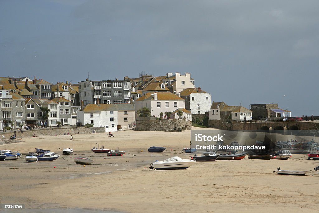 St. Ives harbour - Zbiór zdjęć royalty-free (Anglia)