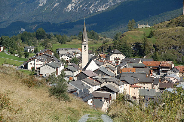 istock Small Village in Switzerland 172342609