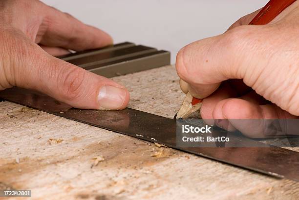 Hands Of A Carpenter Stock Photo - Download Image Now - Activity, Art And Craft, Building - Activity