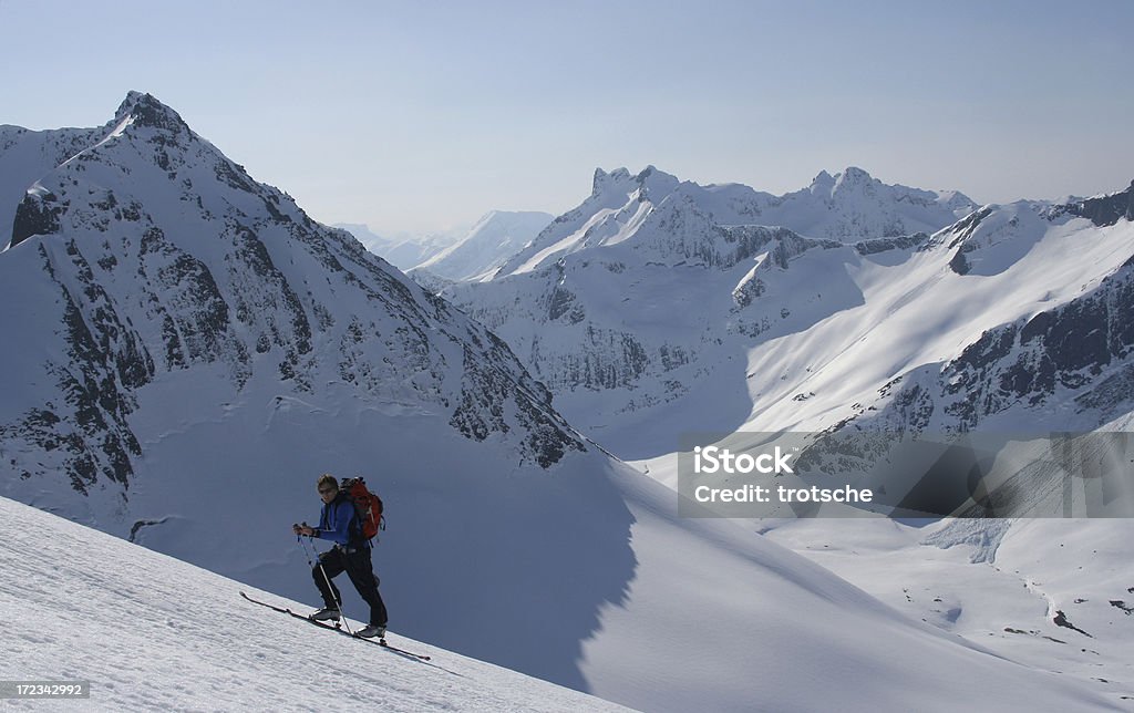 Ski de randonnée - Photo de Norvège libre de droits