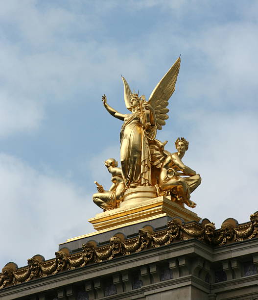 golden angel - opera garnier - fotografias e filmes do acervo