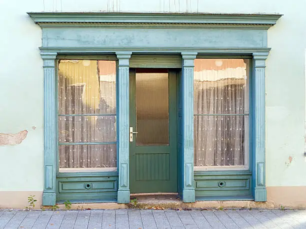 Photo of Door of an old shop