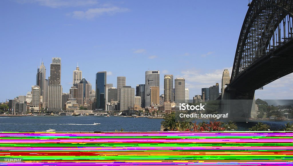 Horizonte de Sydney - Royalty-free Arquitetura Foto de stock