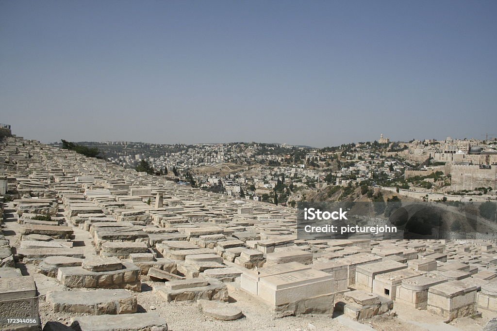 Friedhof auf den Mt. Olives - Lizenzfrei Fotografie Stock-Foto